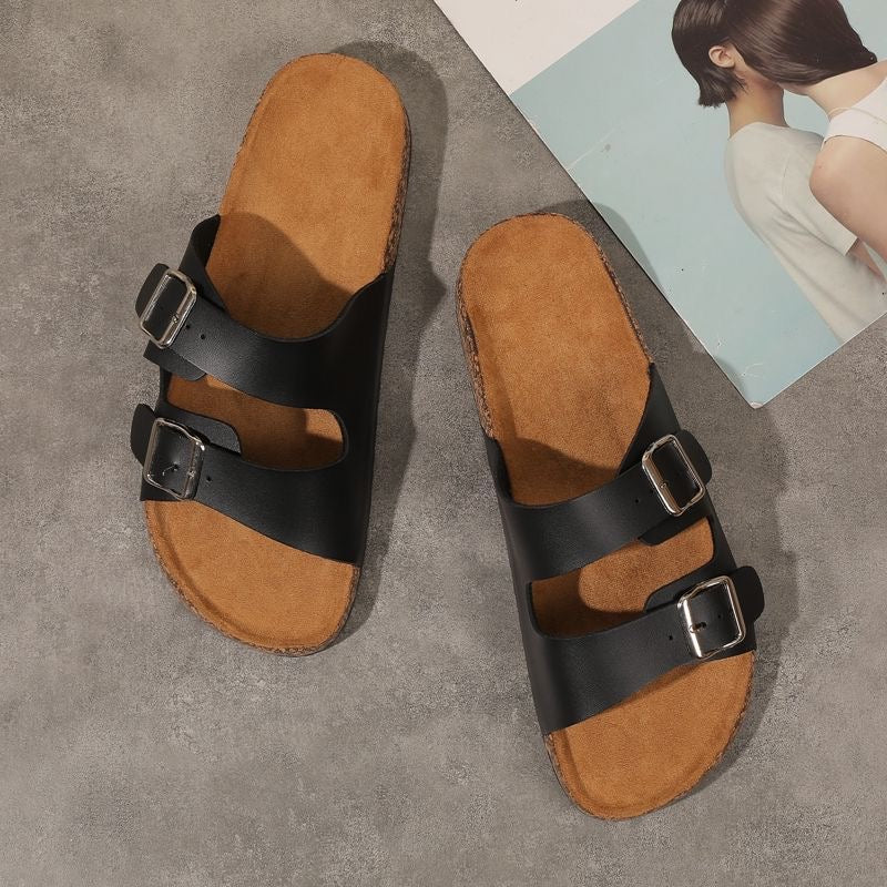 Sandales Birkenstock unisexes rétro – Mules plates d’été, confortables, pour la plage, l’extérieur et les loisirs