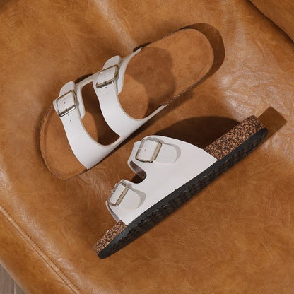 Sandales Birkenstock unisexes rétro – Mules plates d’été, confortables, pour la plage, l’extérieur et les loisirs