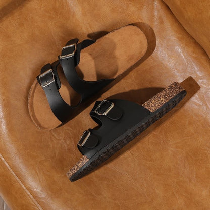 Sandales Birkenstock unisexes rétro – Mules plates d’été, confortables, pour la plage, l’extérieur et les loisirs