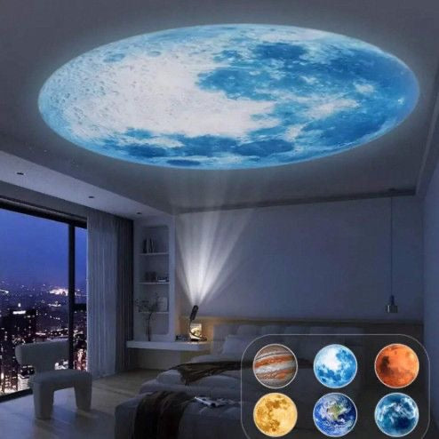 🔥 Lampe de projection + 10 films de projection inclus