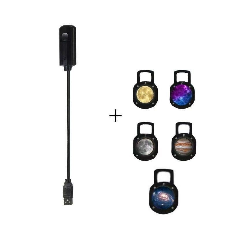 🔥 Lampe de projection + 10 films de projection inclus