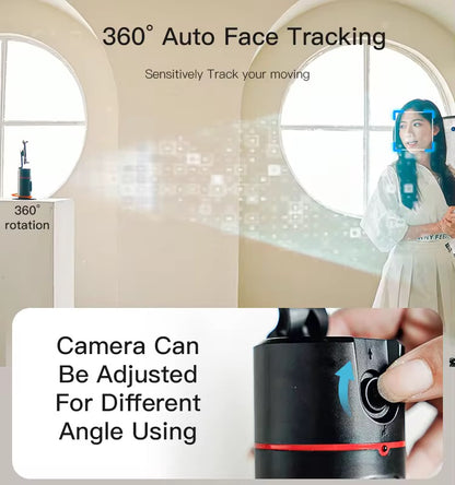 Caméra et trépied, suivi, visage automatique, 360